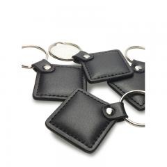 Pasif PU RFID deri anahtarlık